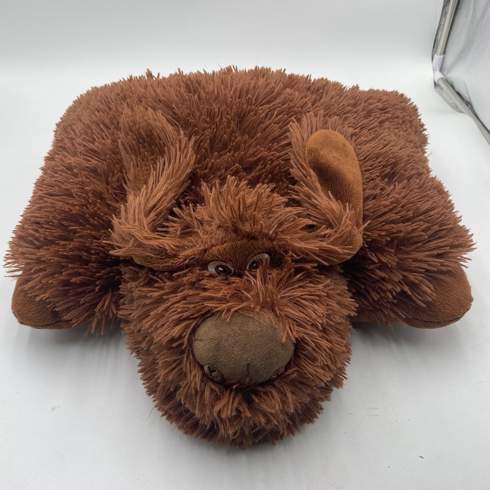 SECRET LIFE OF PETS 2 PILLOW PETS DUKE THE BROWN DOG SOFT PLUSH PILLOW TOY‎ VGC